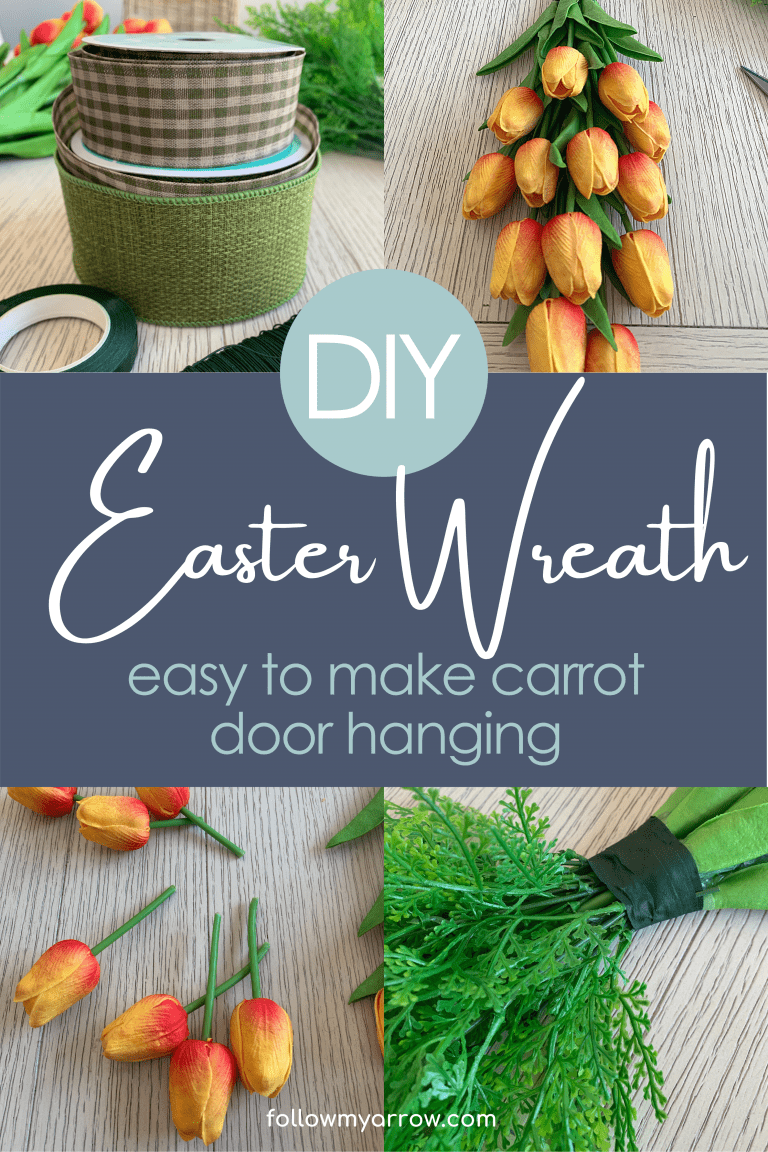 DIY Easter Carrot Wreath » Follow My Arrow